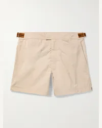 Ermenegildo Zegna Shorts da mare medi a gamba dritta Neutri