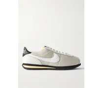 Sneakers in pelle e mesh 990v4