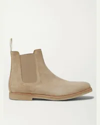 Common Projects Stivaletti Chelsea in pelle scamosciata Neutri