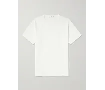 MR P. T-shirt in jersey di cotone Bianco