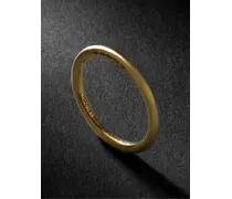 Le 3 Brushed 18-Karat Gold Ring