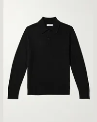 MR P. Polo in cashmere Nero