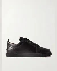 Christian Louboutin Sneakers in pelle Louis Junior Nero