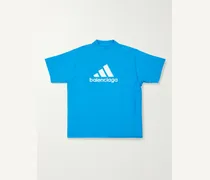 adidas T-shirt oversize in jersey di cotone con logo stampato
