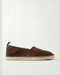 MR P. Espadrillas in camoscio George Marrone