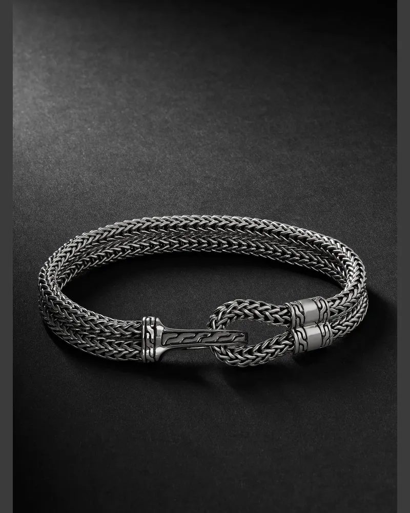 John Hardy Bracciale a catena in argento Argento