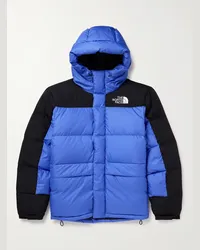 The North Face Piumino in nylon ripstop trapuntato con logo ricamato Himalayan Blu