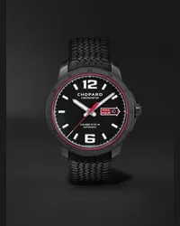 Chopard Orologio automatico 43 mm in acciaio inossidabile rivestito in DLC con cinturino in gomma Mille Miglia GTS Speedblack Automatic Speed Limited Edition, N. rif. 168565-3002 Nero