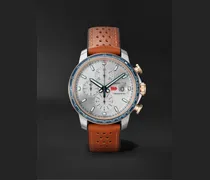 Cronografo automatico 44 mm in acciaio inossidabile con cinturino in pelle Mille Miglia GTS Limited-Edition, N. rif. 168571-6004
