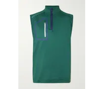 Gilet da golf in jersey riciclato stretch con mezza zip Forge