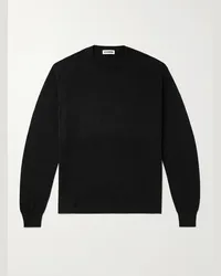 Jil Sander Pullover in cashmere Nero