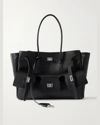 Balenciaga Tote bag in pelle Bel Air M Nero