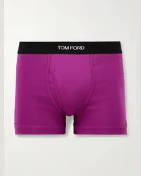 Tom Ford Boxer in cotone stretch Viola