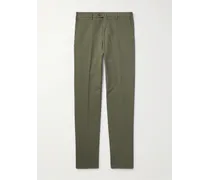 Pantaloni slim-fit in cotone stretch