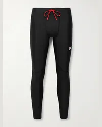 District Vision Leggings in jersey riciclato stretch Lono Nero