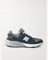 New Balance Sneakers in camoscio, mesh e pelle 993 Blu