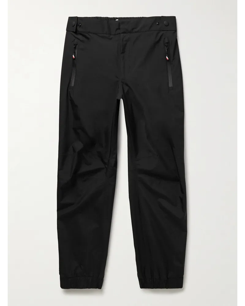 Moncler Pantaloni a gamba affusolata in GORE-TEX PACLITE Nero