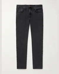 Nudie Jeans Jeans a gamba dritta Gritty Jackson Nero