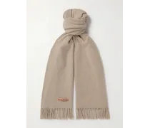 Sciarpa in lana con frange Canada