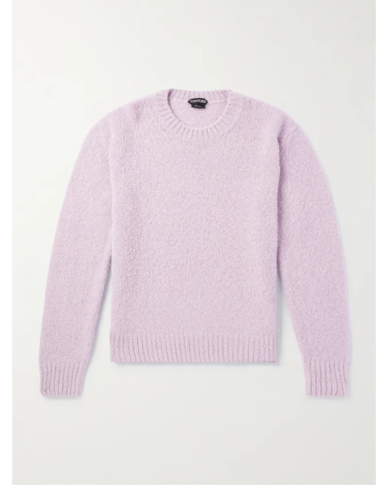 Tom Ford Pullover in misto alpaca Rosa