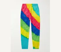Rainbow Void Tie-Dyed Cashmere Sweatpants