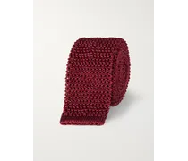 Cravatta in maglia di seta, 5 cm