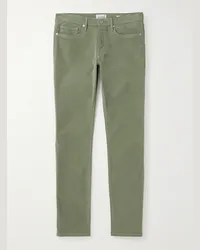 Frame Denim Pantaloni slim-fit in misto lyocell stretch L’Homme Verde