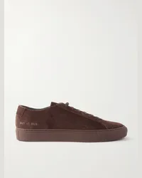 Common Projects Sneakers in camoscio Original Achilles Marrone