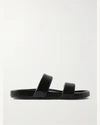 Saint Laurent Slide in pelle Nichols Nero