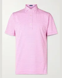 Peter Millar Polo in piqué Mood Rosa