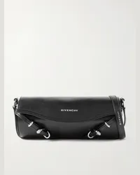 Givenchy Borsa a tracolla in pelle Voyou Roller Nero