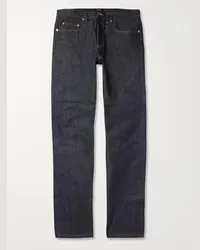 A.P.C. Jeans in denim grezzo cimosato New Standard Blu