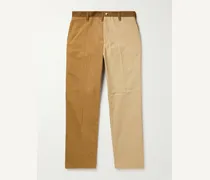 Carhartt WIP Pantaloni a gamba dritta in tela di cotone e velluto a coste