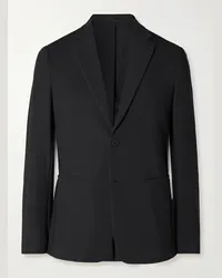 Theory Blazer in tessuto ponte Clinton Precision Nero