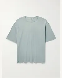 The Row T-shirt in jersey di cotone Steven Blu