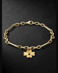 FOUNDRAE Bracciale in oro con diamante Four Heart Clover Oro