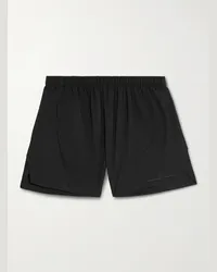 ON Running POST ARCHIVE FACTI Shorts a gamba dritta in shell con logo Nero