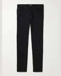 Tom Ford Jeans slim-fit in denim cimosato Nero