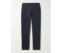 Pantaloni slim-fit in twill di misto cotone Venezia 1951