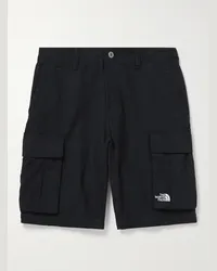 The North Face Shorts cargo a gamba dritta in cotone ripstop Anticline Nero