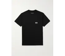 Tim Lehi T-shirt in jersey di cotone con stampa e logo ricamato