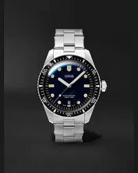 ORIS Orologio automatico 40 mm in acciaio inossidabile Divers Sixty-Five, N. rif. 01 733 7707 4055-07 8 20 18 Blu