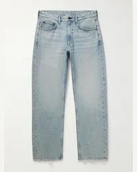 Rag & Bone Jeans a gamba dritta sfrangiati Fit 4 Blu