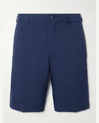 Peter Millar Shorts da golf slim-fit in twill tecnico Salem Blu