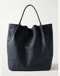 Loro Piana Tote bag XL in pelle pieno fiore Bale Blu