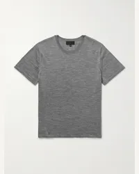 Nili Lotan T-shirt in lana Quinn Grigio