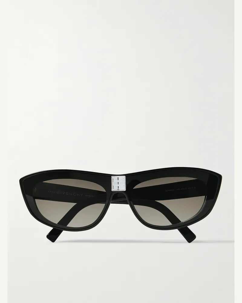 Givenchy Occhiali da sole in acetato con montatura cat-eye Nero
