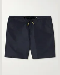 Orlebar Brown Shorts da mare medi a gamba dritta Bulldog Blu