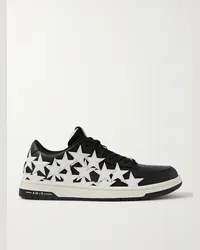 Amiri Sneakers in pelle con applicazioni Stars Low Nero