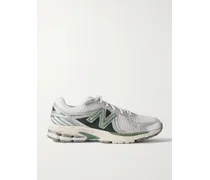 New Balance Sneakers in gomma e mesh 860v2 Argento